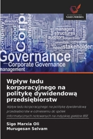 Wplyw ladu korporacyjnego na polityke dywidendowa przedsiebiorstw 620938109X Book Cover