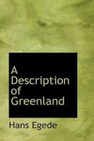 A Description of Greenland 935475936X Book Cover