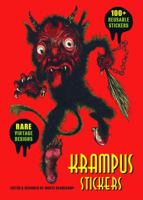 Krampus Sticker Collection: 100+ Reusable Stickers in Deluxe Tin 0867198656 Book Cover