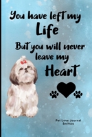 Pet Loss Journal Shihtzu: Guided Prompt Keepsake Workbook 1707977216 Book Cover
