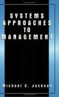 Systems Approaches to Management 0306465000 Book Cover