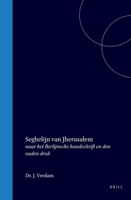 Seghelijn van Jherusalem: naar het Berlijnsche handschrift en den ouden druk (Dutch Edition) 900455890X Book Cover