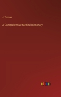 A Comprehensive Medical Dictionary 3385234549 Book Cover