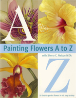 Painting Flowers A-Z 0891349383 Book Cover