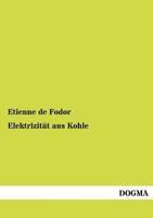 Elektrizit T Aus Kohle 3954545675 Book Cover
