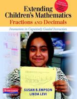 Extending Children's Mathematics: Fractions & Decimals: Innovations in Cognitively Guided Instruction 0325030537 Book Cover