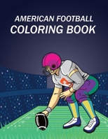 American Football coloring book B0CVV8VSPM Book Cover
