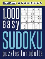 1000 easy Sudoku puzzles book for adults: Puzzle book for adults easy 1,000+ by 197932915X Book Cover