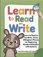 Learn to Read and Write CVC Words: Orton-Gillingham Phonics and Handwriting for Beginning Readers and Kids with Dyslexia (Decodable Stories) 1967186200 Book Cover