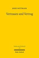 Vertrauen Und Vertrag: Risikozuweisung Bei Anfanglicher Unmoglichkeit 3161612965 Book Cover