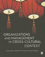 Organizations and Management in Cross-Cultural Context B01MEFVCML Book Cover