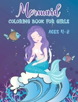 mermaid coloring book for girls ages 4-8: Cute funny Mermaids Activity Book for Kids girls boys teen students Workbook drawing. colouring colored book ... 4-8, Gift Idea For Mermaid Lovers Christmas B08NMMPCJ1 Book Cover