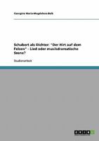 Schubert als Dichter: Der Hirt auf dem Felsen - Lied oder musikdramatische Szene? 3638727696 Book Cover