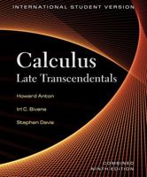 Calculus: Late Trancendentals, Combined 0470398744 Book Cover