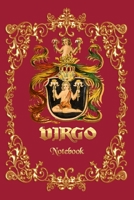 Virgo Notebook - A Notebook for Virgo Zodiac Sign People, 6x9 -(120 pages) 1670765989 Book Cover