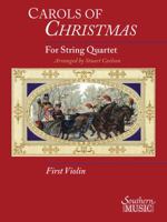 Carols of Christmas for String Quartet, Violin 1 Book 1581062362 Book Cover