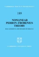 Nonlinear Perron-Frobenius Theory 0521898811 Book Cover