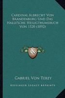 Cardinal Albrecht Von Brandenburg 1160051151 Book Cover
