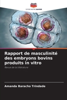 Rapport de masculinité des embryons bovins produits in vitro (French Edition) 6208583675 Book Cover
