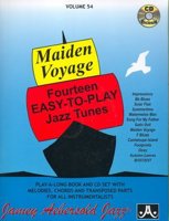 Vol. 54, Maiden Voyage: Fourteen Easy-To-Play Jazz Tunes B000009CO6 Book Cover