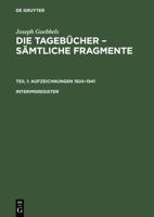 Interimsregister: Aus: Die Tagebucher Von Joseph Goebbels: Samtliche Fragmente, Reg 3598219148 Book Cover