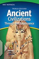 World History: Guided Reading Workbook Ancient Civilizations Through the Renaissance 0547513089 Book Cover