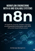 n8n Workflow Engineering with AI and Scalable Systems: AI Pipelines, Queues, Workers, DevOps, and Enterprise Automation with OCR, APIs, and Cloud ... (n8n Advanced Automation Engineering Series) B0GZWNPMSV Book Cover