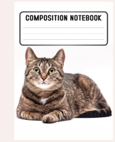 Composition Notebook: This funny cats'notebook 166083502X Book Cover