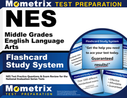 NES Middle Grades English Language Arts Flashcard Study System: NES Test Practice Questions & Exam Review for the National Evaluation Series Tests (Cards) 162733842X Book Cover