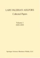 Lars Valerian Ahlfors: Collected Papers, 1929-1955 (Contemporary Mathematicians) 0817630759 Book Cover