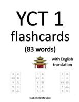 YCT 1 flashcards (83 words) with English translation 107589185X Book Cover