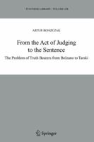 From the Act of Judging to the Sentence 9048168538 Book Cover