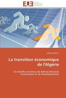 La Transition A(c)Conomique de L'Alga(c)Rie 3841799353 Book Cover