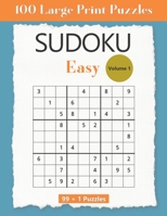 99 + 1 Easy Sudoku Puzzles (Volume) 171136018X Book Cover