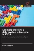 Lad korporacyjny a dobrowolne wdrozenie MSSF 8 (Polish Edition) 620990159X Book Cover