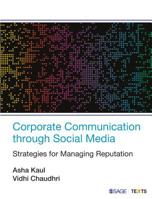 Corporate Communication through Social Media : Strategies for Managing Reputation 9386446197 Book Cover