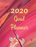 2020 Goal Planner: Monthly Weekly Goal Planner Journal with Habit and Fitness Tracker 8.5 x 11 1673752616 Book Cover