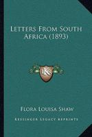 Letters From South Africa 1241500266 Book Cover