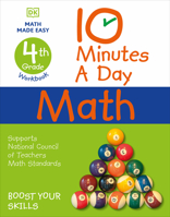 10 Minutes a Day Math, 4th Grade 0744031133 Book Cover