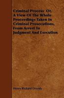 Criminal Process 1240055552 Book Cover