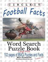 Circle It, Football Facts, Word Search, Puzzle Book 1945512040 Book Cover