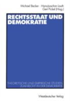 Rechtsstaat Und Demokratie 3531136453 Book Cover