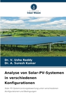 Analyse von Solar-PV-Systemen in verschiedenen Konfigurationen 6207287622 Book Cover