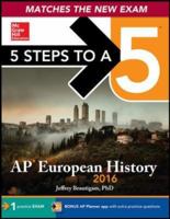 5 Steps to a 5 AP European History 2016 Edition 0071837698 Book Cover