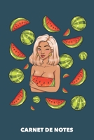 Carnet de Notes: Past�que en abondance A5 pointill� / grille de points - 120 pages pour les gens � la mode (noir) 1687843198 Book Cover