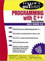 Schaum's Outline with C++ 0071183728 Book Cover