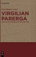 Virgilian Parerga: Textual Criticism and Stylistic Analysis 3110703955 Book Cover