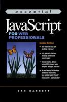 Essential JavaScript for Web Professionals 0131001477 Book Cover