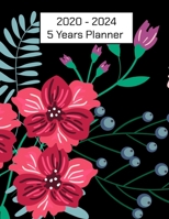 2020 - 2024 5 Years Planner: Five Year Planer Appointment Calendar, Business Planners, Agenda Schedule Organizer Logbook and Journal 8.5 x 11 inch 169775094X Book Cover