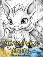 DRAGONES BEBÉS Libro de colorear: Lindos diseños para que niños y adultos coloreen y disfruten. (Spanish Edition) B0CQKQ8Y8F Book Cover